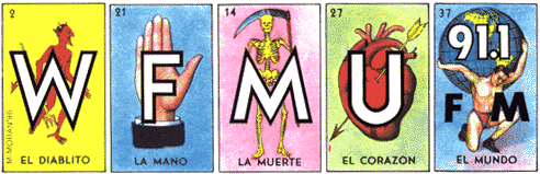 Loteria Bumper Sticker by Mark Moran