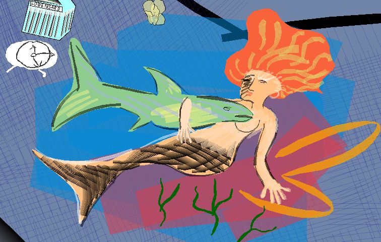 Tuna Wiggle: Mermaid and Tuna